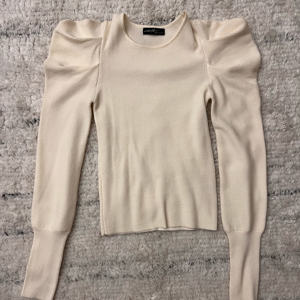 Long sleeve sweater blouse
